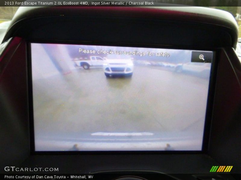 Ingot Silver Metallic / Charcoal Black 2013 Ford Escape Titanium 2.0L EcoBoost 4WD