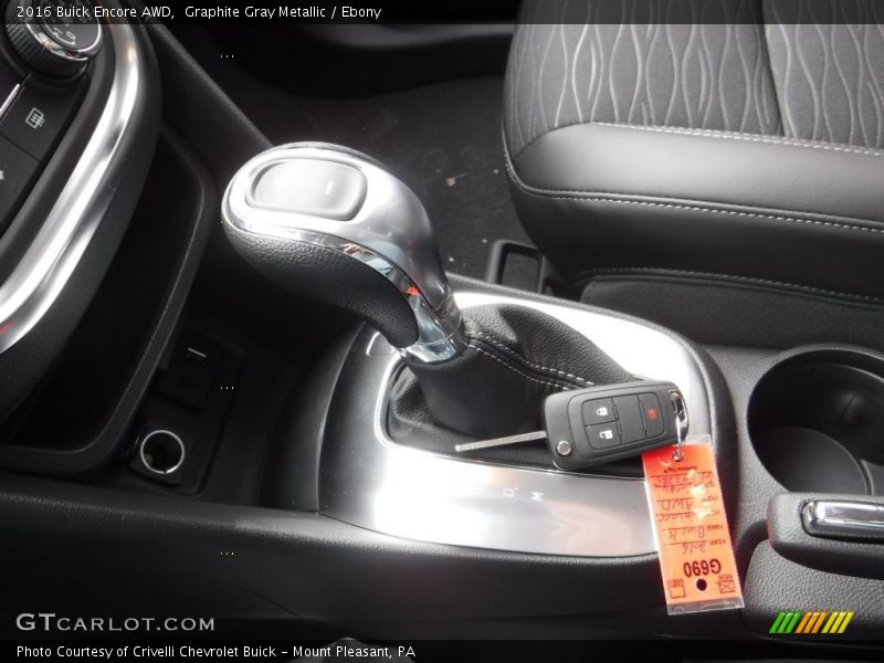  2016 Encore AWD 6 Speed Automatic Shifter