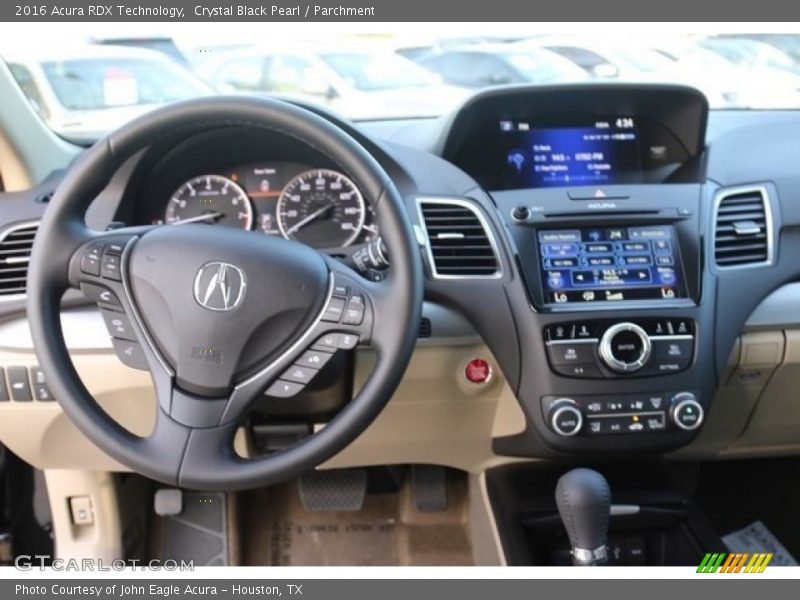 Crystal Black Pearl / Parchment 2016 Acura RDX Technology