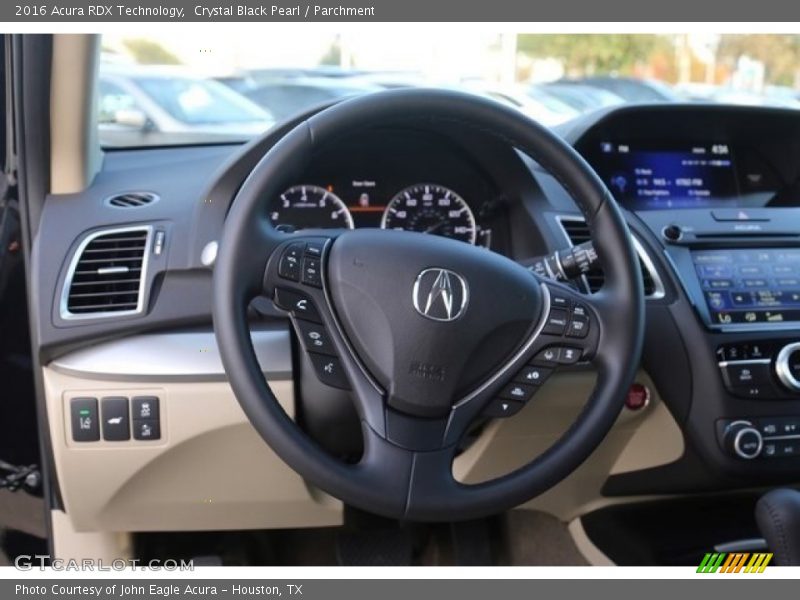 Crystal Black Pearl / Parchment 2016 Acura RDX Technology