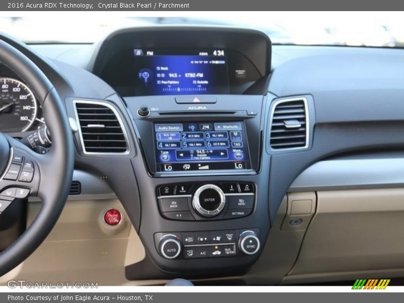 Crystal Black Pearl / Parchment 2016 Acura RDX Technology