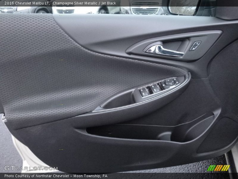 Champagne Silver Metallic / Jet Black 2016 Chevrolet Malibu LT
