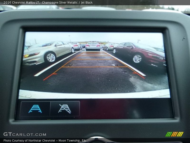 Champagne Silver Metallic / Jet Black 2016 Chevrolet Malibu LT
