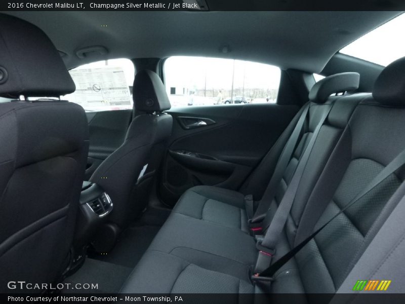 Champagne Silver Metallic / Jet Black 2016 Chevrolet Malibu LT