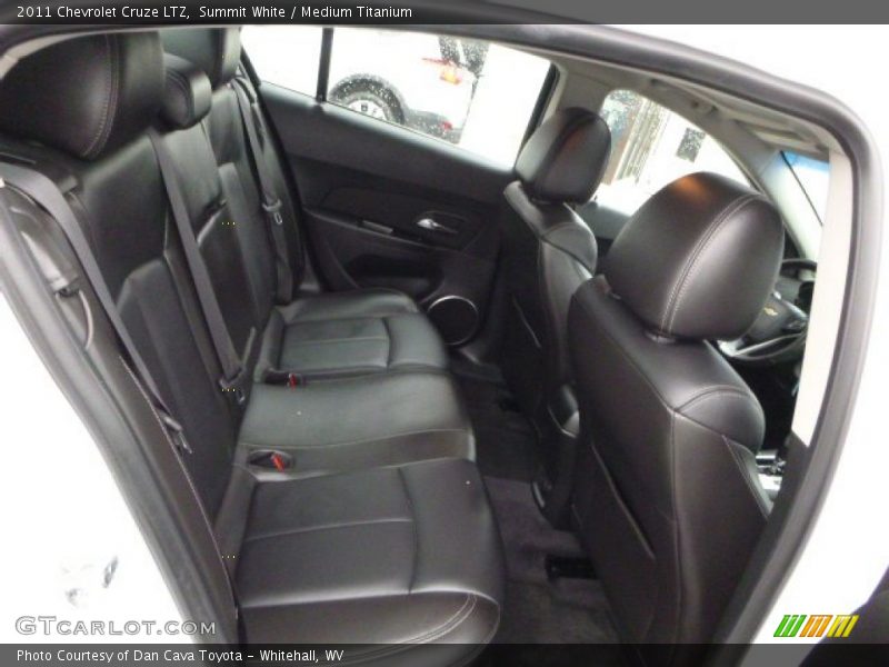 Summit White / Medium Titanium 2011 Chevrolet Cruze LTZ