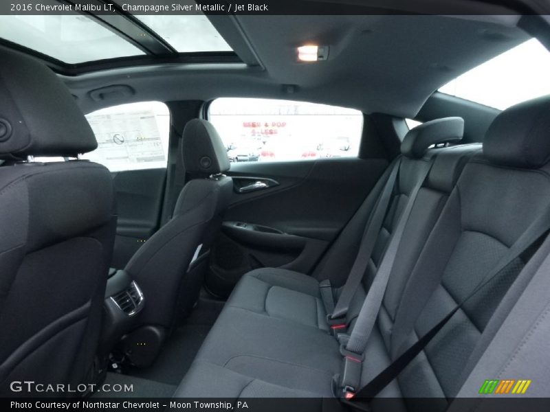 Champagne Silver Metallic / Jet Black 2016 Chevrolet Malibu LT