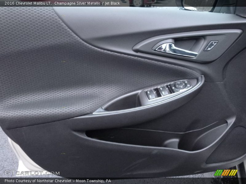 Champagne Silver Metallic / Jet Black 2016 Chevrolet Malibu LT