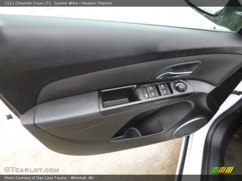 Summit White / Medium Titanium 2011 Chevrolet Cruze LTZ