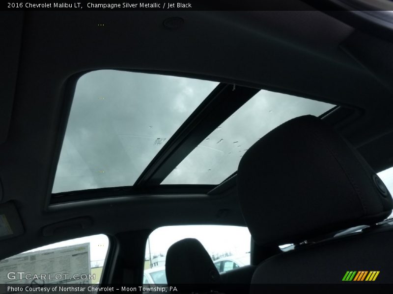 Champagne Silver Metallic / Jet Black 2016 Chevrolet Malibu LT