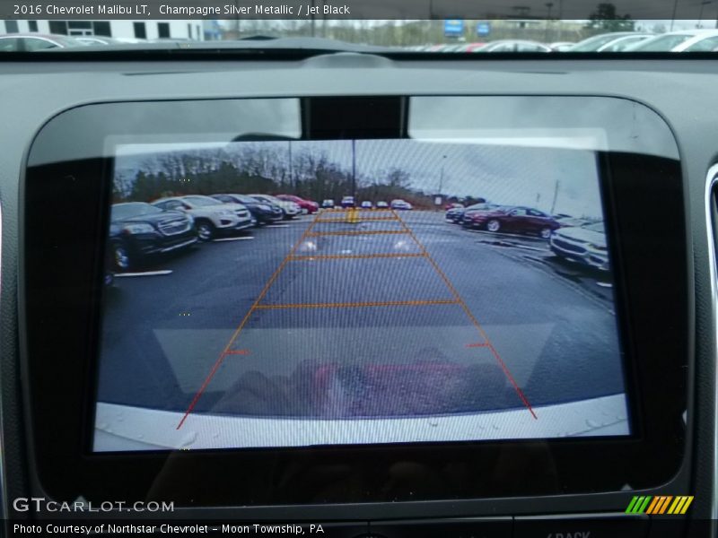 Champagne Silver Metallic / Jet Black 2016 Chevrolet Malibu LT