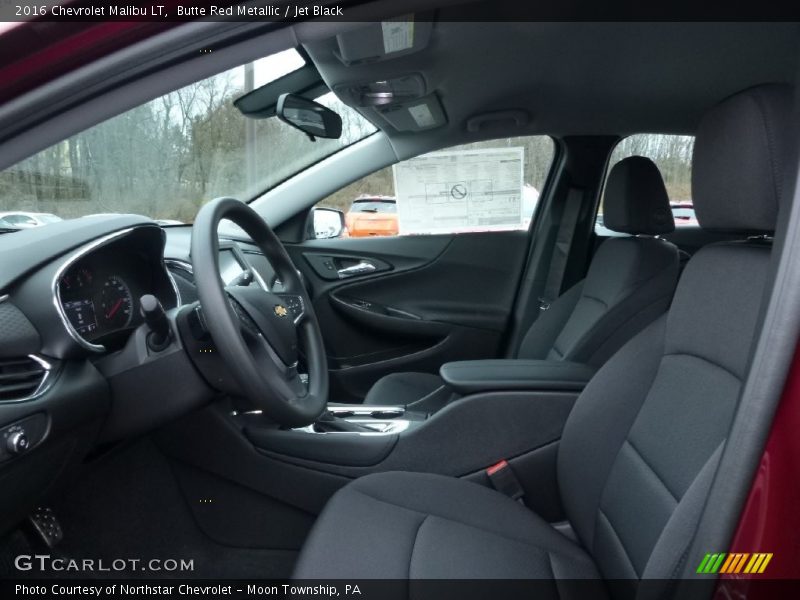 Butte Red Metallic / Jet Black 2016 Chevrolet Malibu LT