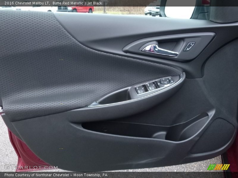 Butte Red Metallic / Jet Black 2016 Chevrolet Malibu LT