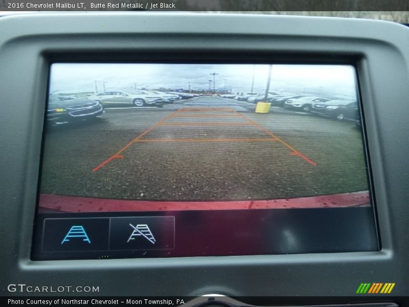 Butte Red Metallic / Jet Black 2016 Chevrolet Malibu LT