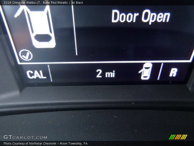 Butte Red Metallic / Jet Black 2016 Chevrolet Malibu LT