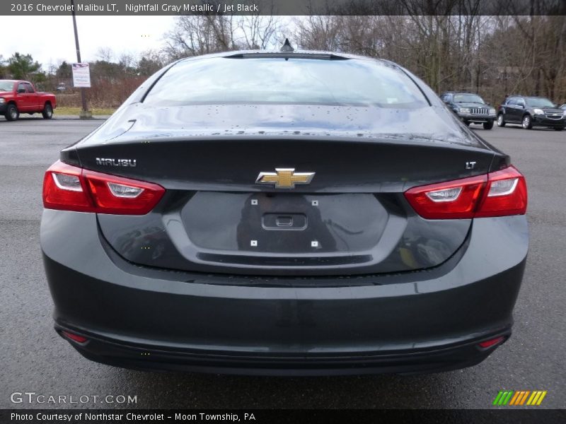 Nightfall Gray Metallic / Jet Black 2016 Chevrolet Malibu LT