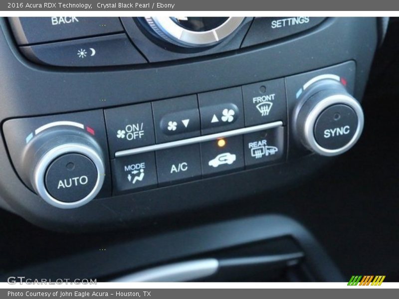Crystal Black Pearl / Ebony 2016 Acura RDX Technology