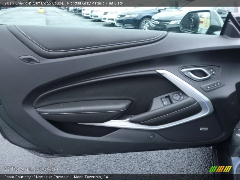 Nightfall Gray Metallic / Jet Black 2016 Chevrolet Camaro SS Coupe
