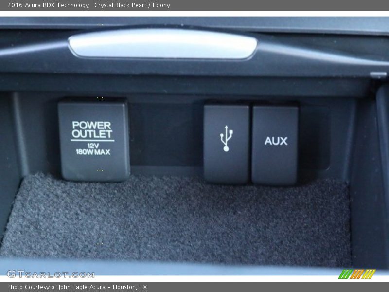 Crystal Black Pearl / Ebony 2016 Acura RDX Technology
