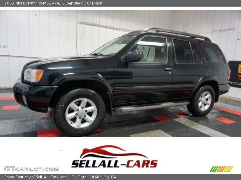 Super Black / Charcoal 2003 Nissan Pathfinder SE 4x4