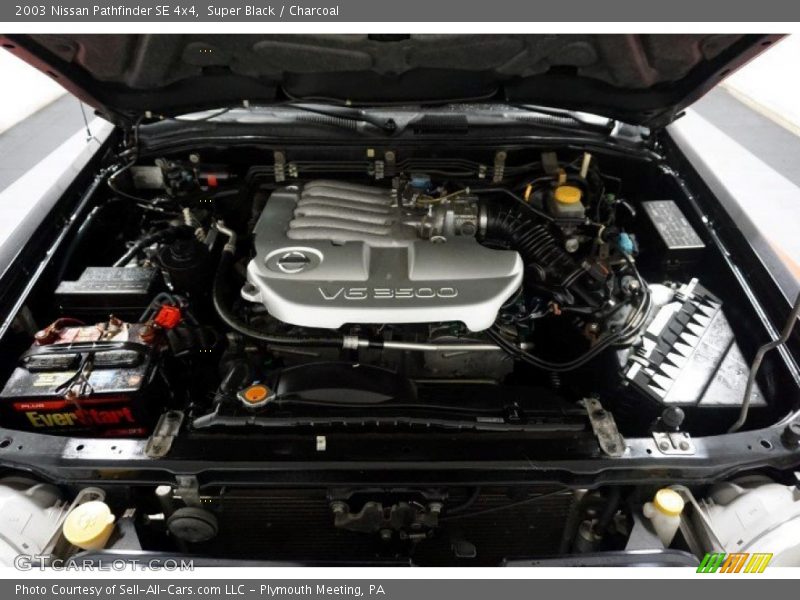 Super Black / Charcoal 2003 Nissan Pathfinder SE 4x4