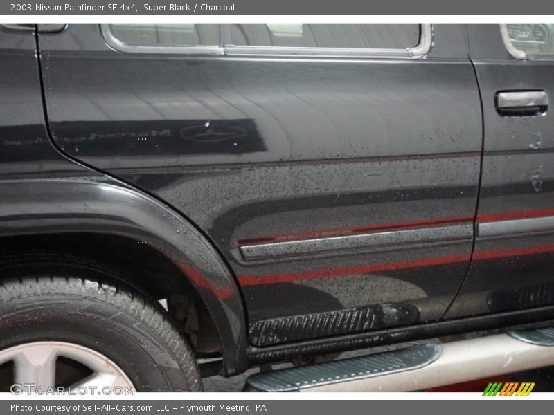 Super Black / Charcoal 2003 Nissan Pathfinder SE 4x4