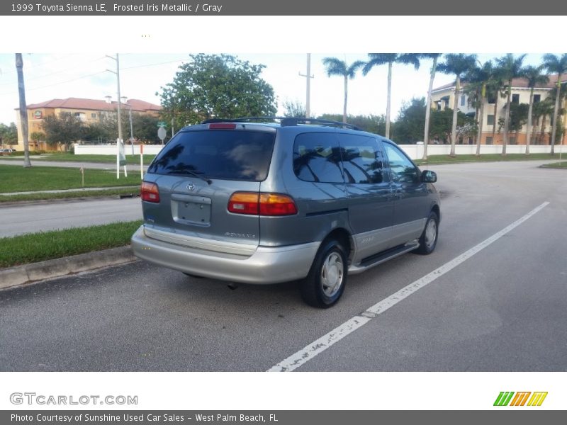 Frosted Iris Metallic / Gray 1999 Toyota Sienna LE