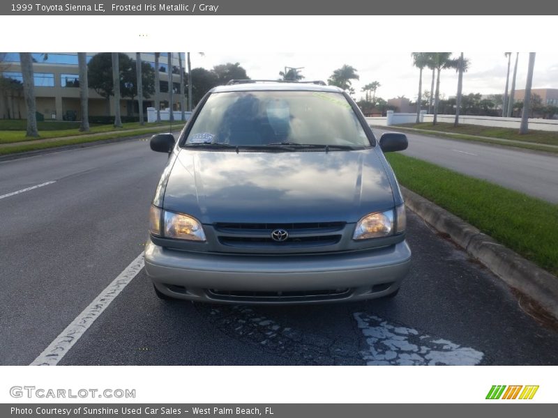 Frosted Iris Metallic / Gray 1999 Toyota Sienna LE