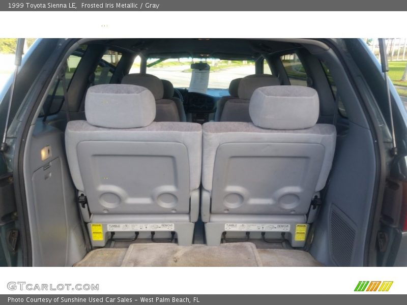 Frosted Iris Metallic / Gray 1999 Toyota Sienna LE