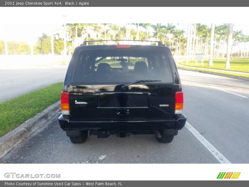 Black / Agate 2001 Jeep Cherokee Sport 4x4