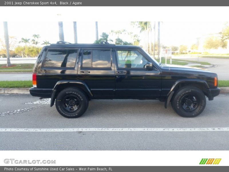 Black / Agate 2001 Jeep Cherokee Sport 4x4