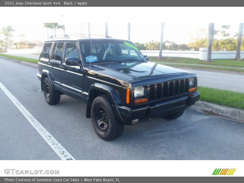 Front 3/4 View of 2001 Cherokee Sport 4x4