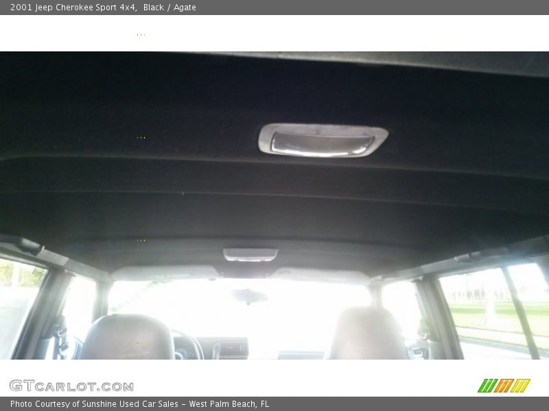 Black / Agate 2001 Jeep Cherokee Sport 4x4