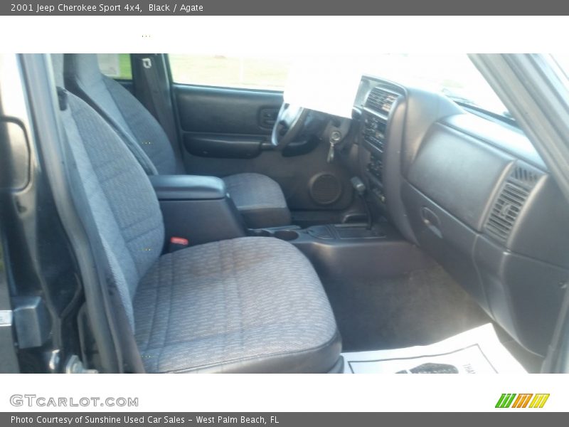 Black / Agate 2001 Jeep Cherokee Sport 4x4