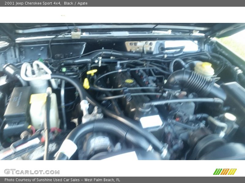 Black / Agate 2001 Jeep Cherokee Sport 4x4