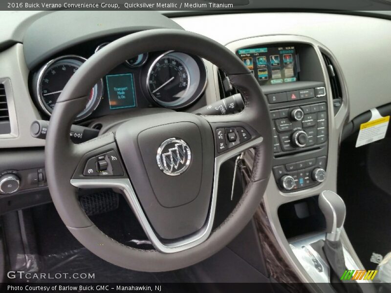 Quicksilver Metallic / Medium Titanium 2016 Buick Verano Convenience Group