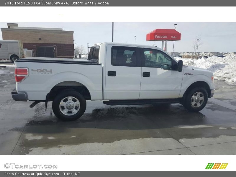 Oxford White / Adobe 2013 Ford F150 FX4 SuperCrew 4x4