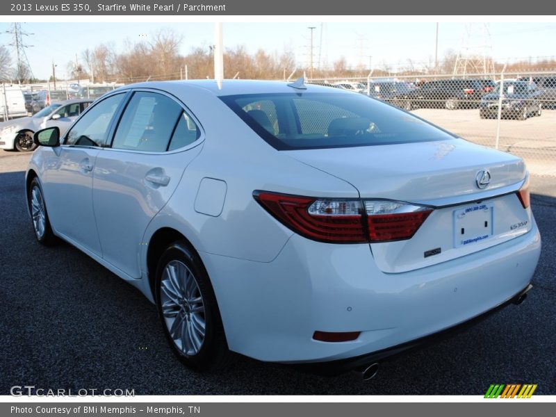 Starfire White Pearl / Parchment 2013 Lexus ES 350