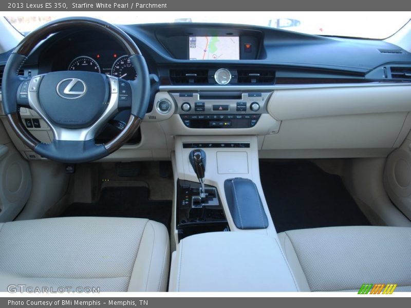 Starfire White Pearl / Parchment 2013 Lexus ES 350