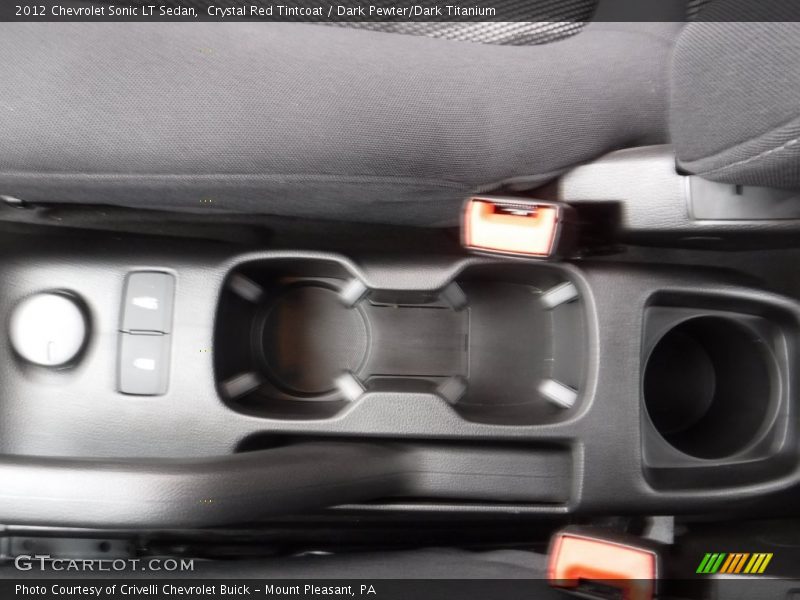Crystal Red Tintcoat / Dark Pewter/Dark Titanium 2012 Chevrolet Sonic LT Sedan