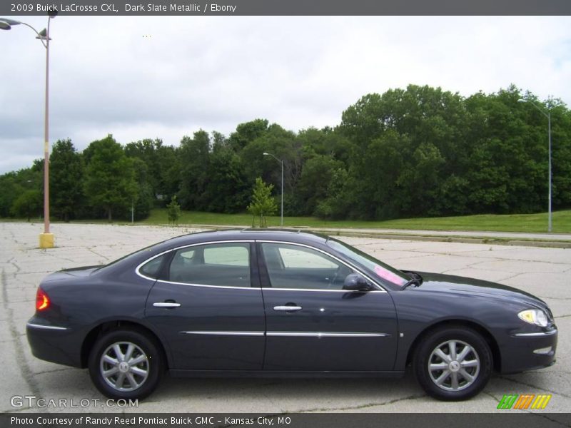 Dark Slate Metallic / Ebony 2009 Buick LaCrosse CXL