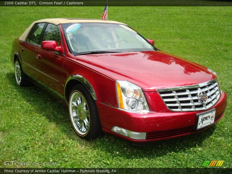 Crimson Pearl / Cashmere 2006 Cadillac DTS