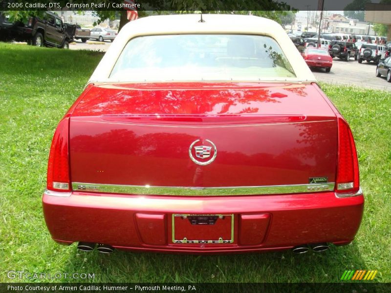 Crimson Pearl / Cashmere 2006 Cadillac DTS