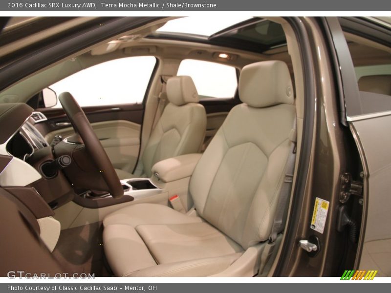 Terra Mocha Metallic / Shale/Brownstone 2016 Cadillac SRX Luxury AWD