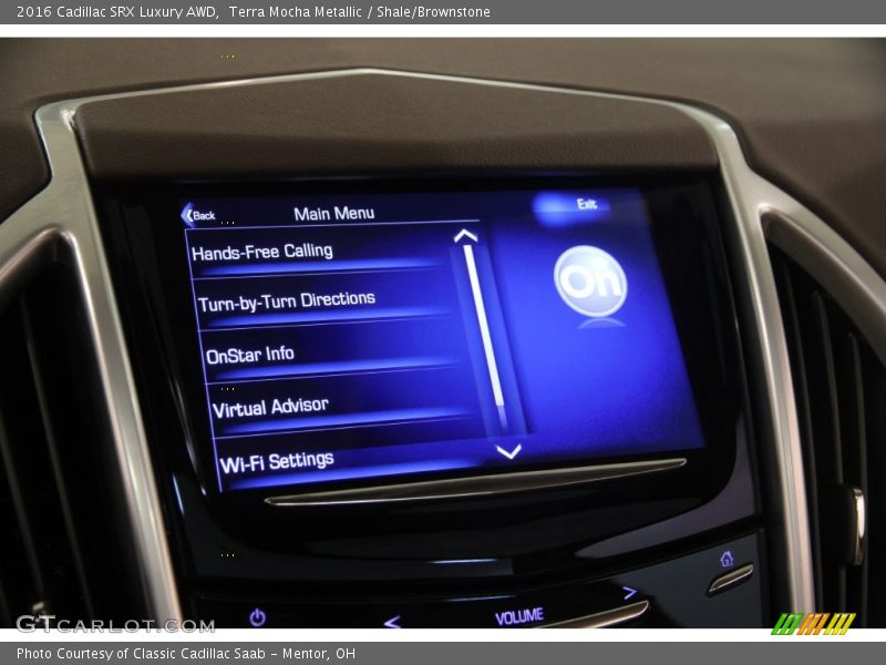 Terra Mocha Metallic / Shale/Brownstone 2016 Cadillac SRX Luxury AWD