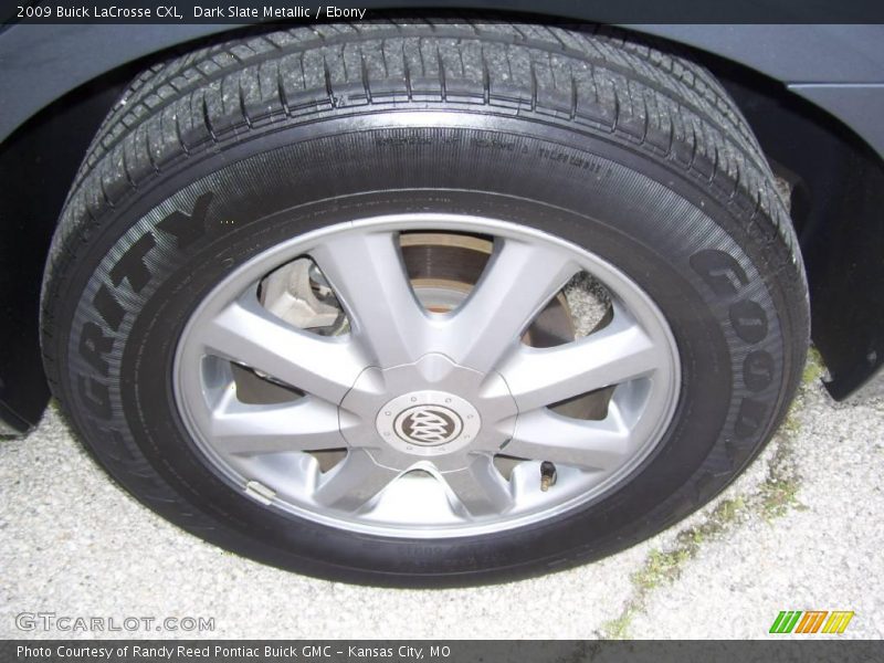 Dark Slate Metallic / Ebony 2009 Buick LaCrosse CXL