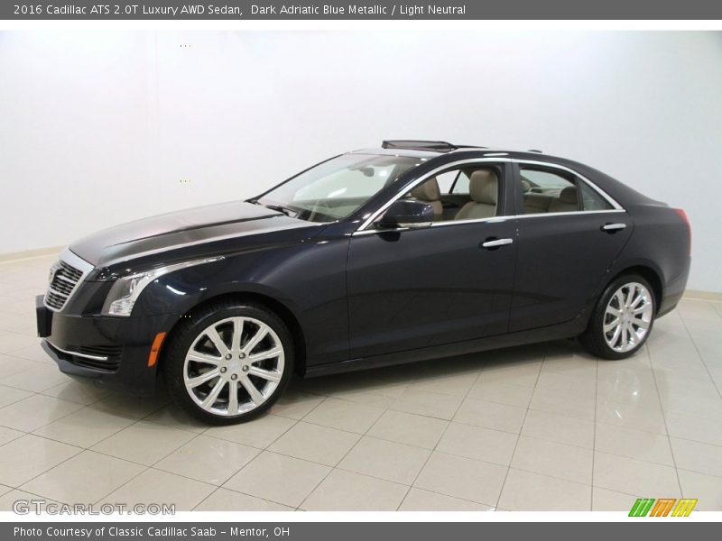  2016 ATS 2.0T Luxury AWD Sedan Dark Adriatic Blue Metallic