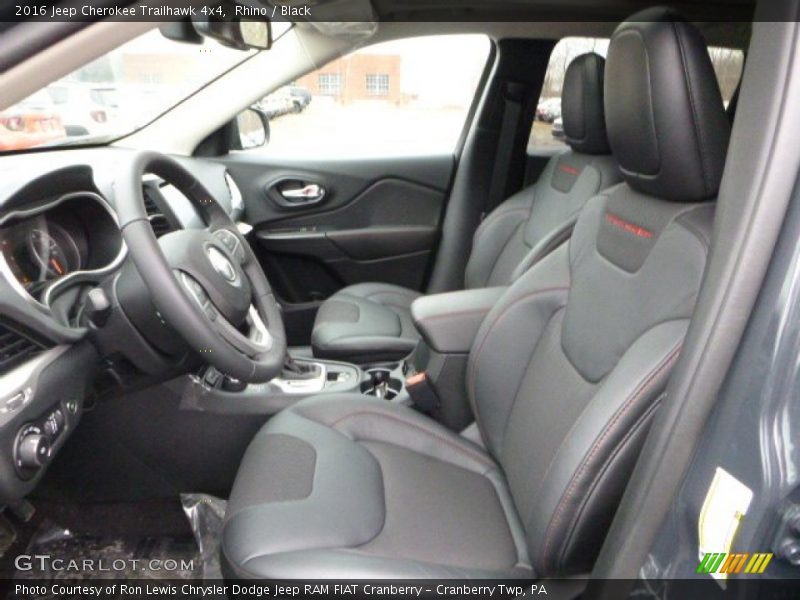 Rhino / Black 2016 Jeep Cherokee Trailhawk 4x4