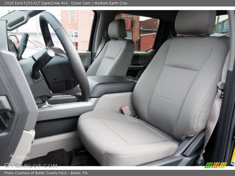 Green Gem / Medium Earth Gray 2016 Ford F150 XLT SuperCrew 4x4