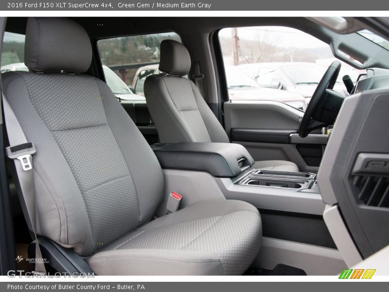 Green Gem / Medium Earth Gray 2016 Ford F150 XLT SuperCrew 4x4