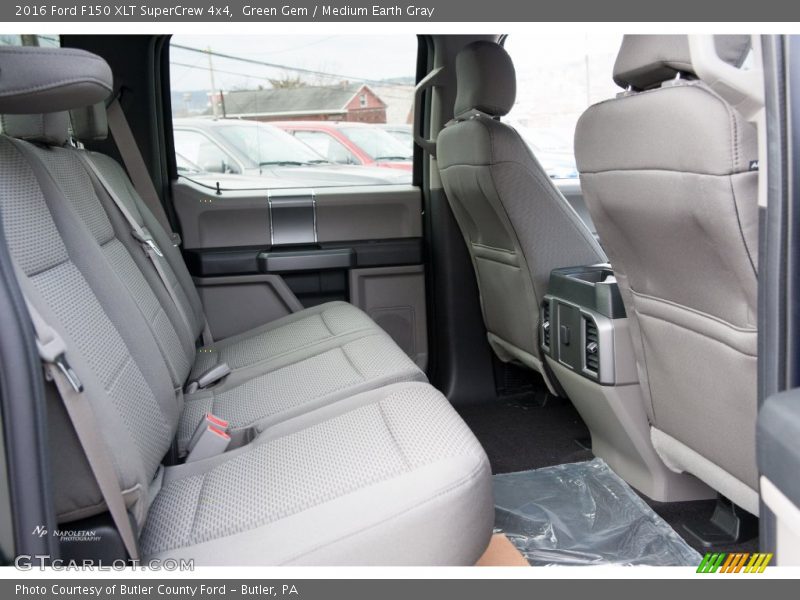 Green Gem / Medium Earth Gray 2016 Ford F150 XLT SuperCrew 4x4